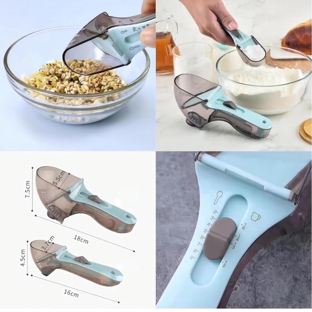 Adjustable Measuring Spoon Set - Picture 6 of 7